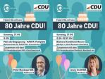 80 Jahre CDU Stände